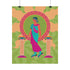 Roller Skating Grecian Goddess Art Print